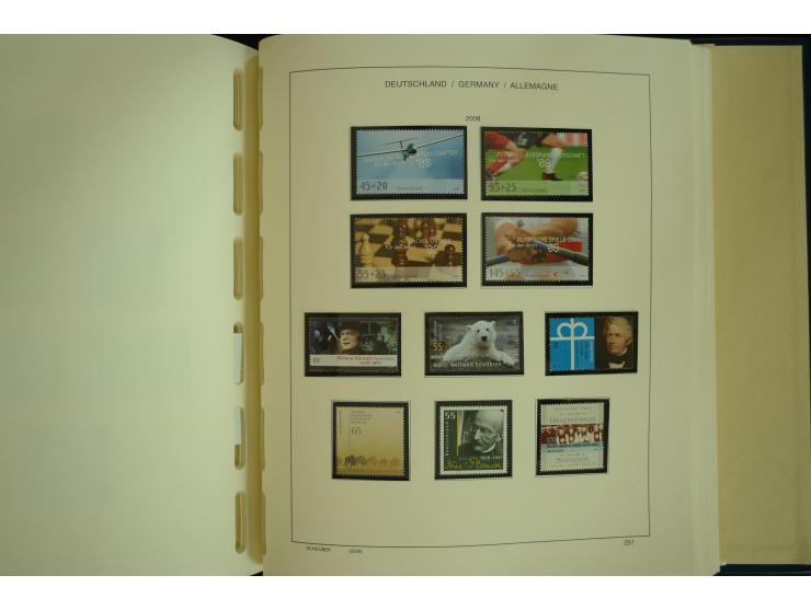 1945/2012, ungebrauchte/postfrische und gestempelte Sammlung, dabei Bizone mit besseren u.a. Mi.-Nr. 93I XG gestempelt mit Fo