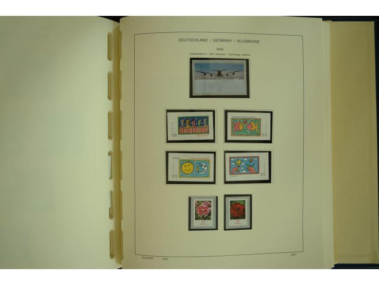 1945/2012, ungebrauchte/postfrische und gestempelte Sammlung, dabei Bizone mit besseren u.a. Mi.-Nr. 93I XG gestempelt mit Fo