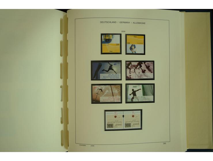 1945/2012, ungebrauchte/postfrische und gestempelte Sammlung, dabei Bizone mit besseren u.a. Mi.-Nr. 93I XG gestempelt mit Fo