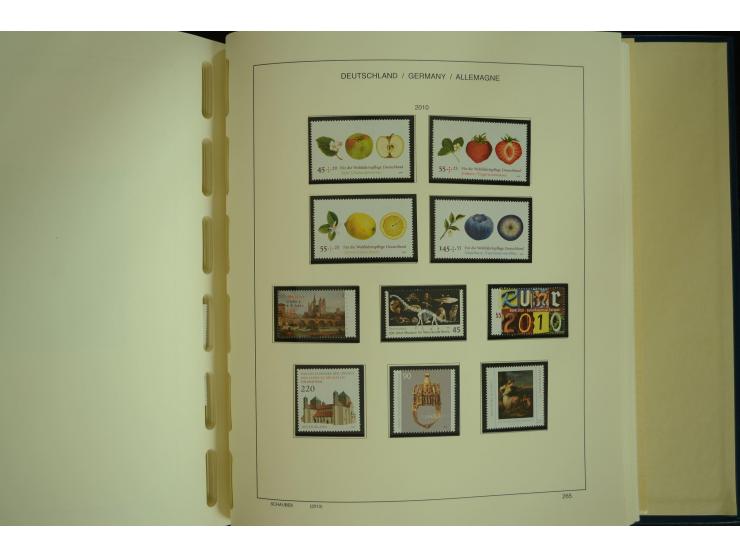 1945/2012, ungebrauchte/postfrische und gestempelte Sammlung, dabei Bizone mit besseren u.a. Mi.-Nr. 93I XG gestempelt mit Fo