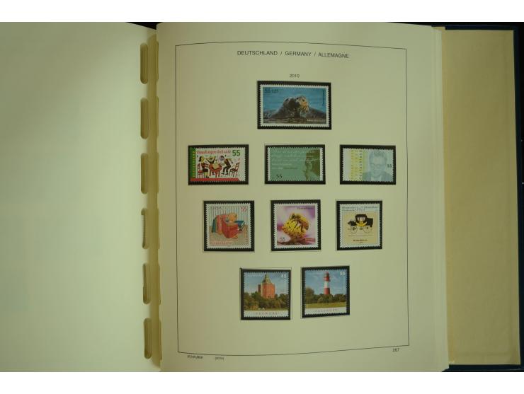 1945/2012, ungebrauchte/postfrische und gestempelte Sammlung, dabei Bizone mit besseren u.a. Mi.-Nr. 93I XG gestempelt mit Fo