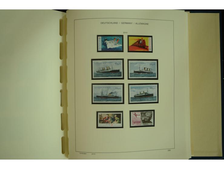1945/2012, ungebrauchte/postfrische und gestempelte Sammlung, dabei Bizone mit besseren u.a. Mi.-Nr. 93I XG gestempelt mit Fo