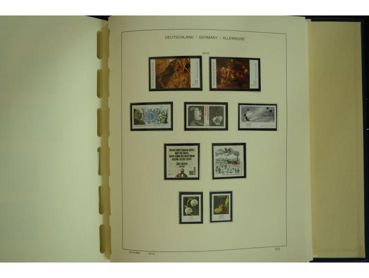 1945/2012, ungebrauchte/postfrische und gestempelte Sammlung, dabei Bizone mit besseren u.a. Mi.-Nr. 93I XG gestempelt mit Fo