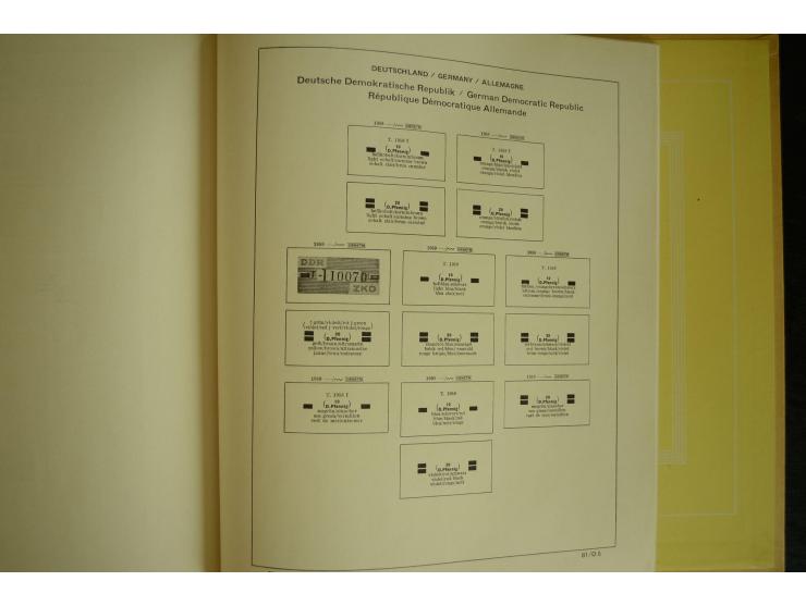 1945/2012, ungebrauchte/postfrische und gestempelte Sammlung, dabei Bizone mit besseren u.a. Mi.-Nr. 93I XG gestempelt mit Fo