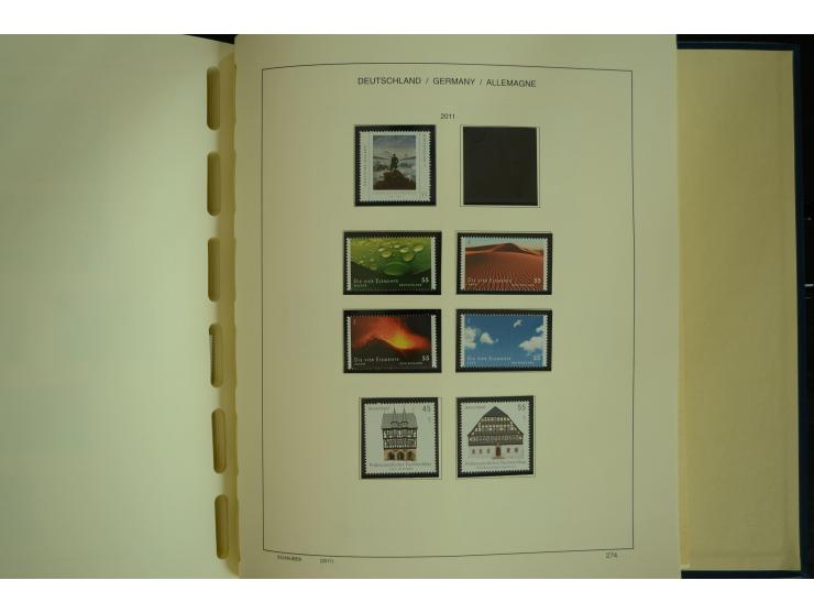 1945/2012, ungebrauchte/postfrische und gestempelte Sammlung, dabei Bizone mit besseren u.a. Mi.-Nr. 93I XG gestempelt mit Fo