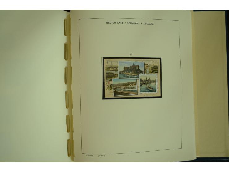 1945/2012, ungebrauchte/postfrische und gestempelte Sammlung, dabei Bizone mit besseren u.a. Mi.-Nr. 93I XG gestempelt mit Fo