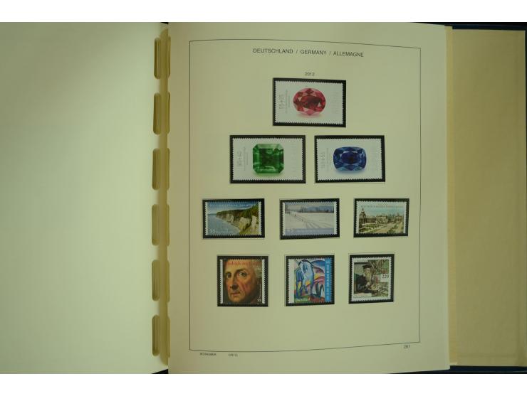 1945/2012, ungebrauchte/postfrische und gestempelte Sammlung, dabei Bizone mit besseren u.a. Mi.-Nr. 93I XG gestempelt mit Fo