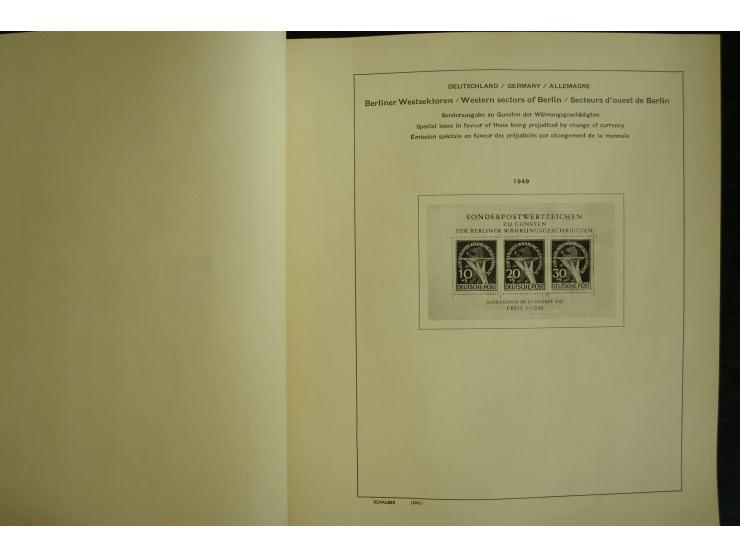 1945/2012, ungebrauchte/postfrische und gestempelte Sammlung, dabei Bizone mit besseren u.a. Mi.-Nr. 93I XG gestempelt mit Fo