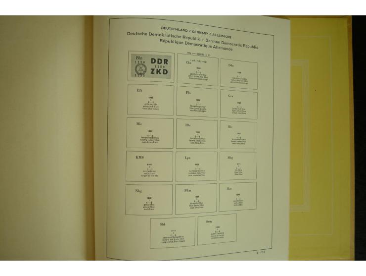 1945/2012, ungebrauchte/postfrische und gestempelte Sammlung, dabei Bizone mit besseren u.a. Mi.-Nr. 93I XG gestempelt mit Fo