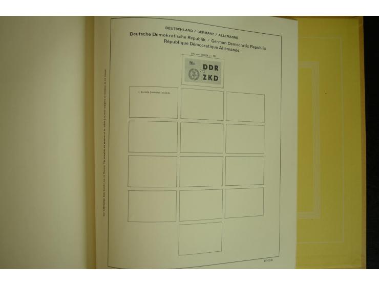 1945/2012, ungebrauchte/postfrische und gestempelte Sammlung, dabei Bizone mit besseren u.a. Mi.-Nr. 93I XG gestempelt mit Fo