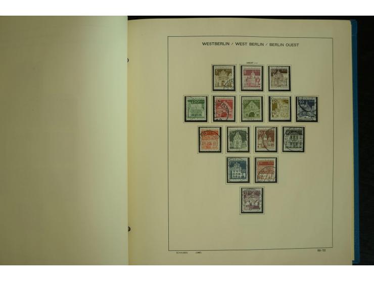1945/2012, ungebrauchte/postfrische und gestempelte Sammlung, dabei Bizone mit besseren u.a. Mi.-Nr. 93I XG gestempelt mit Fo