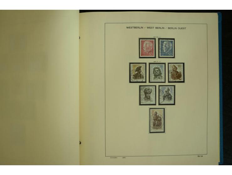 1945/2012, ungebrauchte/postfrische und gestempelte Sammlung, dabei Bizone mit besseren u.a. Mi.-Nr. 93I XG gestempelt mit Fo