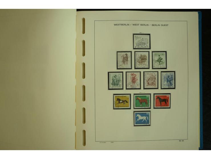 1945/2012, ungebrauchte/postfrische und gestempelte Sammlung, dabei Bizone mit besseren u.a. Mi.-Nr. 93I XG gestempelt mit Fo