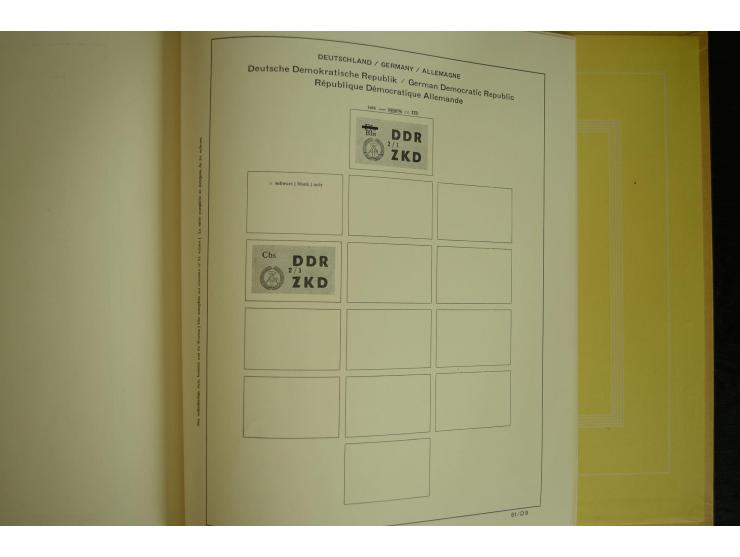 1945/2012, ungebrauchte/postfrische und gestempelte Sammlung, dabei Bizone mit besseren u.a. Mi.-Nr. 93I XG gestempelt mit Fo