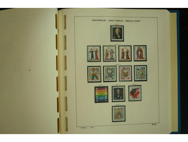 1945/2012, ungebrauchte/postfrische und gestempelte Sammlung, dabei Bizone mit besseren u.a. Mi.-Nr. 93I XG gestempelt mit Fo