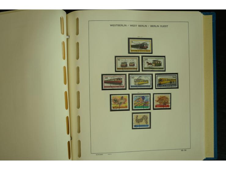 1945/2012, ungebrauchte/postfrische und gestempelte Sammlung, dabei Bizone mit besseren u.a. Mi.-Nr. 93I XG gestempelt mit Fo
