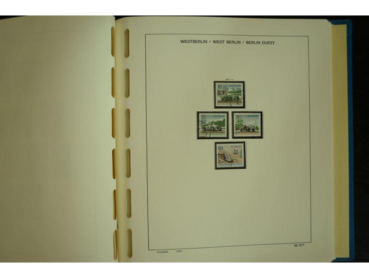 1945/2012, ungebrauchte/postfrische und gestempelte Sammlung, dabei Bizone mit besseren u.a. Mi.-Nr. 93I XG gestempelt mit Fo