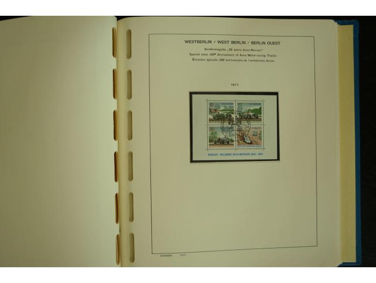 1945/2012, ungebrauchte/postfrische und gestempelte Sammlung, dabei Bizone mit besseren u.a. Mi.-Nr. 93I XG gestempelt mit Fo