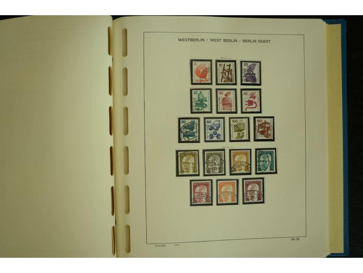 1945/2012, ungebrauchte/postfrische und gestempelte Sammlung, dabei Bizone mit besseren u.a. Mi.-Nr. 93I XG gestempelt mit Fo