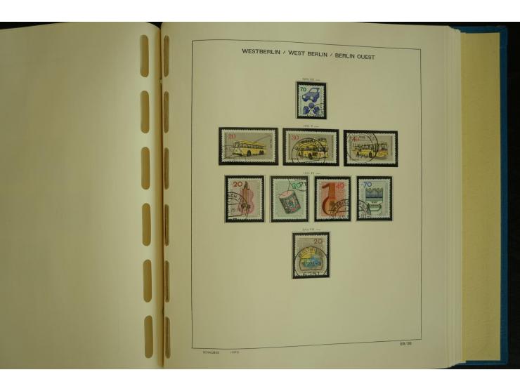 1945/2012, ungebrauchte/postfrische und gestempelte Sammlung, dabei Bizone mit besseren u.a. Mi.-Nr. 93I XG gestempelt mit Fo