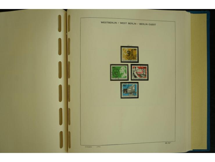 1945/2012, ungebrauchte/postfrische und gestempelte Sammlung, dabei Bizone mit besseren u.a. Mi.-Nr. 93I XG gestempelt mit Fo