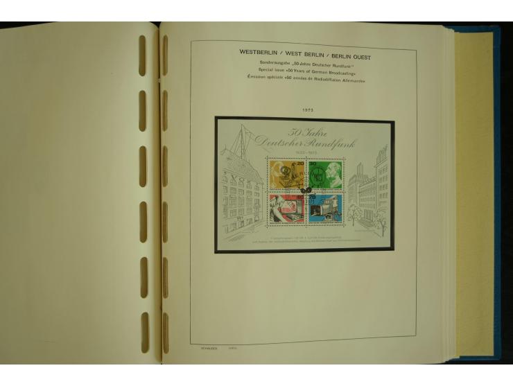 1945/2012, ungebrauchte/postfrische und gestempelte Sammlung, dabei Bizone mit besseren u.a. Mi.-Nr. 93I XG gestempelt mit Fo