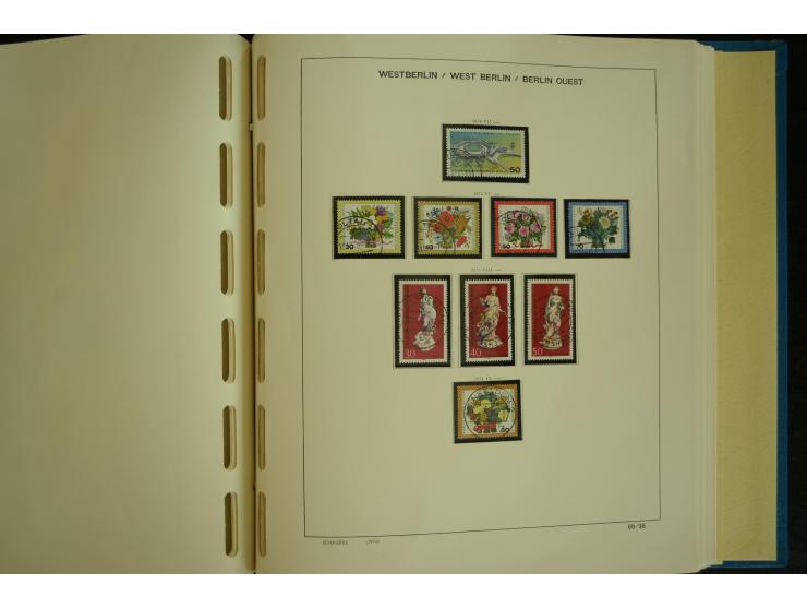 1945/2012, ungebrauchte/postfrische und gestempelte Sammlung, dabei Bizone mit besseren u.a. Mi.-Nr. 93I XG gestempelt mit Fo