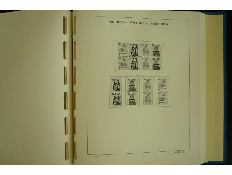 1945/2012, ungebrauchte/postfrische und gestempelte Sammlung, dabei Bizone mit besseren u.a. Mi.-Nr. 93I XG gestempelt mit Fo