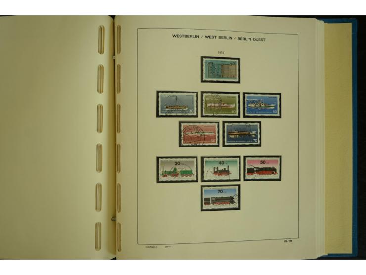 1945/2012, ungebrauchte/postfrische und gestempelte Sammlung, dabei Bizone mit besseren u.a. Mi.-Nr. 93I XG gestempelt mit Fo