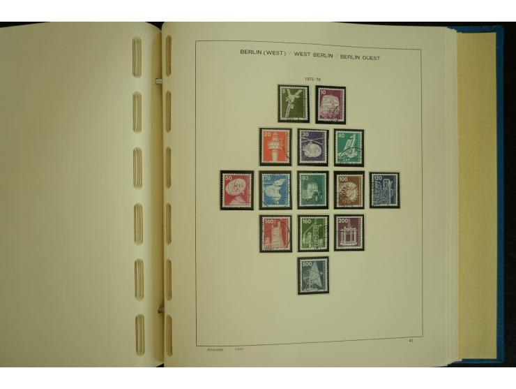 1945/2012, ungebrauchte/postfrische und gestempelte Sammlung, dabei Bizone mit besseren u.a. Mi.-Nr. 93I XG gestempelt mit Fo