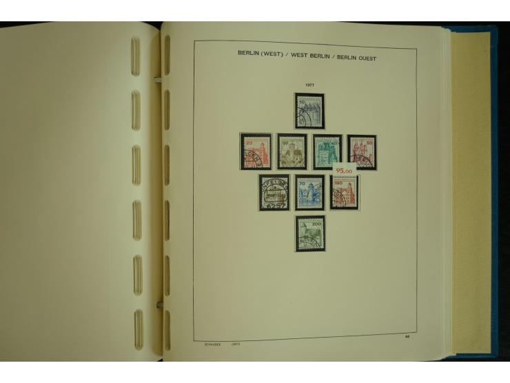 1945/2012, ungebrauchte/postfrische und gestempelte Sammlung, dabei Bizone mit besseren u.a. Mi.-Nr. 93I XG gestempelt mit Fo