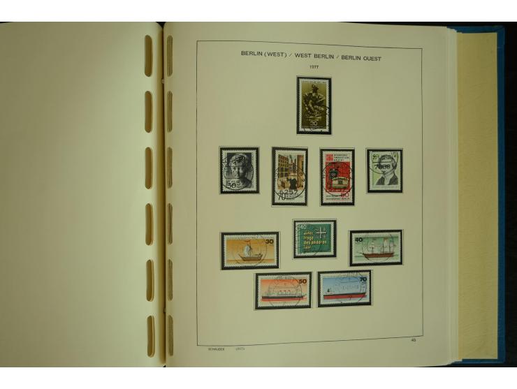 1945/2012, ungebrauchte/postfrische und gestempelte Sammlung, dabei Bizone mit besseren u.a. Mi.-Nr. 93I XG gestempelt mit Fo
