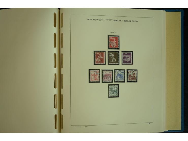 1945/2012, ungebrauchte/postfrische und gestempelte Sammlung, dabei Bizone mit besseren u.a. Mi.-Nr. 93I XG gestempelt mit Fo