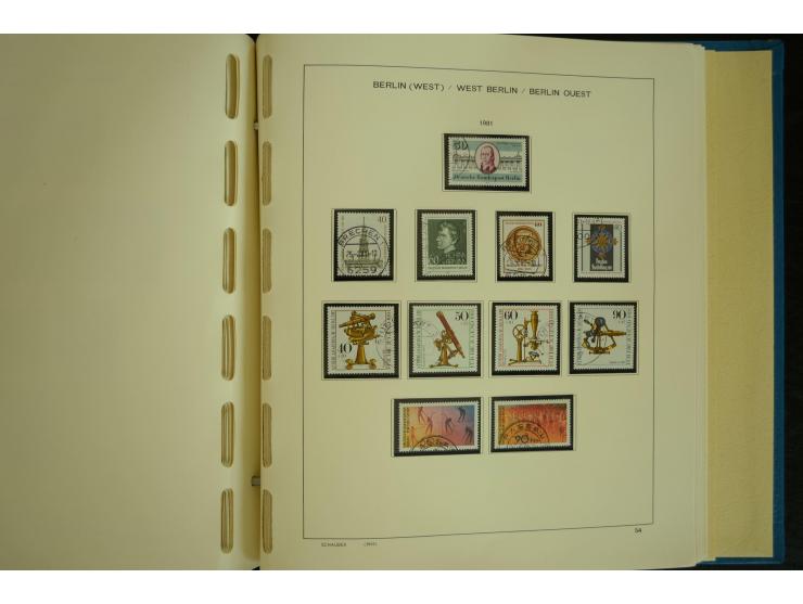 1945/2012, ungebrauchte/postfrische und gestempelte Sammlung, dabei Bizone mit besseren u.a. Mi.-Nr. 93I XG gestempelt mit Fo