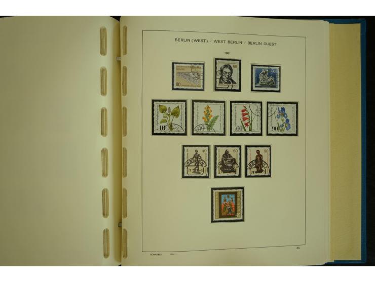 1945/2012, ungebrauchte/postfrische und gestempelte Sammlung, dabei Bizone mit besseren u.a. Mi.-Nr. 93I XG gestempelt mit Fo
