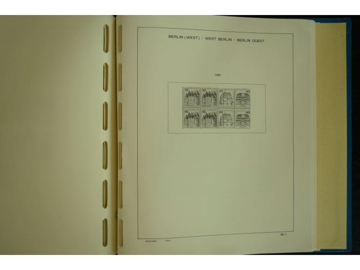 1945/2012, ungebrauchte/postfrische und gestempelte Sammlung, dabei Bizone mit besseren u.a. Mi.-Nr. 93I XG gestempelt mit Fo