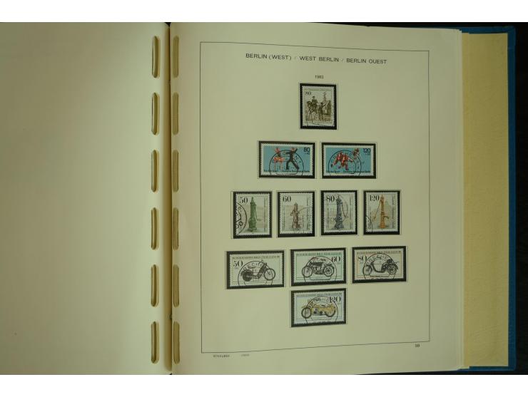 1945/2012, ungebrauchte/postfrische und gestempelte Sammlung, dabei Bizone mit besseren u.a. Mi.-Nr. 93I XG gestempelt mit Fo
