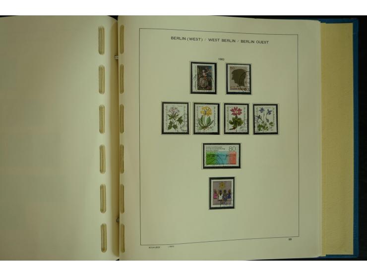 1945/2012, ungebrauchte/postfrische und gestempelte Sammlung, dabei Bizone mit besseren u.a. Mi.-Nr. 93I XG gestempelt mit Fo