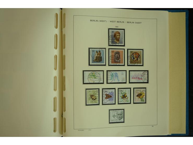 1945/2012, ungebrauchte/postfrische und gestempelte Sammlung, dabei Bizone mit besseren u.a. Mi.-Nr. 93I XG gestempelt mit Fo