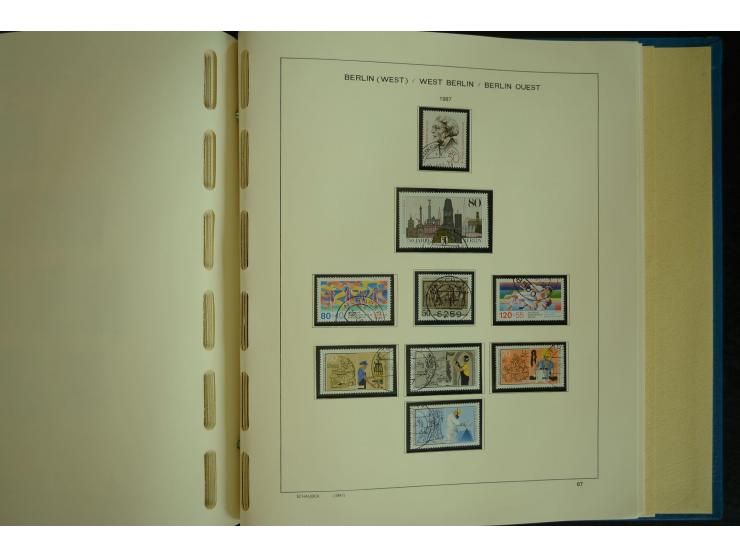 1945/2012, ungebrauchte/postfrische und gestempelte Sammlung, dabei Bizone mit besseren u.a. Mi.-Nr. 93I XG gestempelt mit Fo