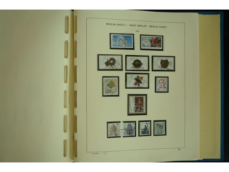 1945/2012, ungebrauchte/postfrische und gestempelte Sammlung, dabei Bizone mit besseren u.a. Mi.-Nr. 93I XG gestempelt mit Fo