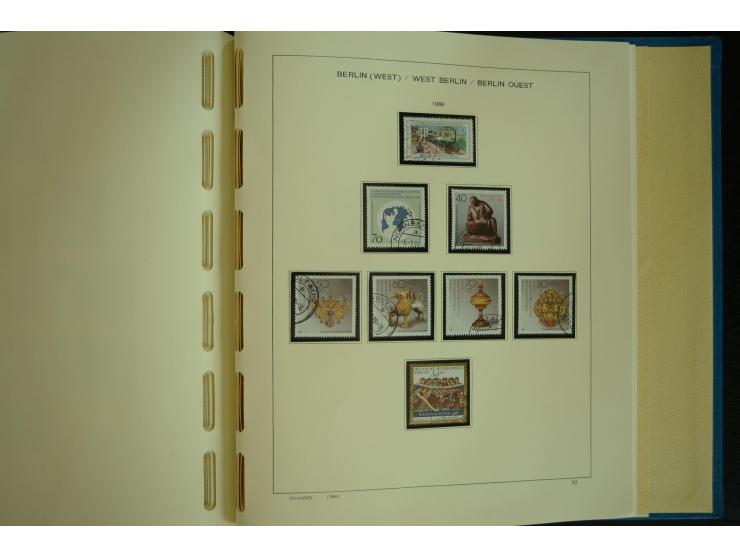 1945/2012, ungebrauchte/postfrische und gestempelte Sammlung, dabei Bizone mit besseren u.a. Mi.-Nr. 93I XG gestempelt mit Fo
