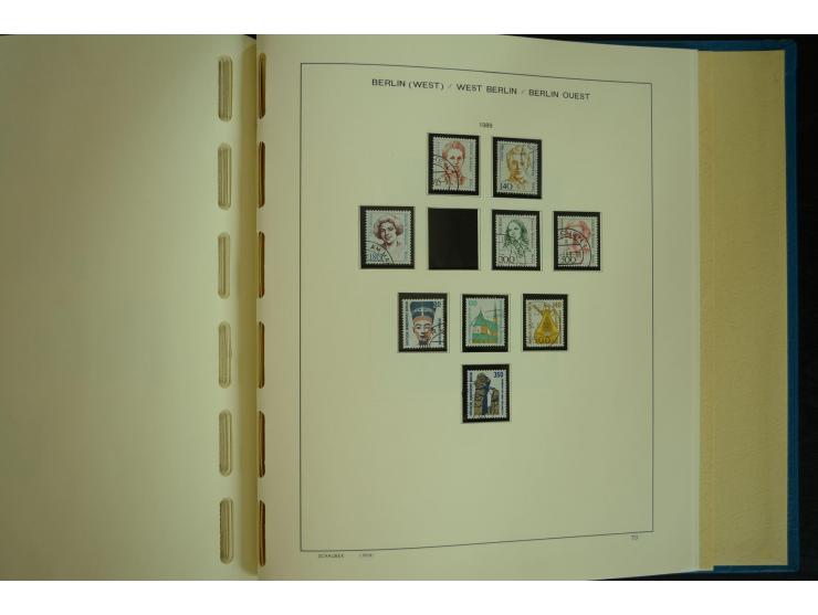 1945/2012, ungebrauchte/postfrische und gestempelte Sammlung, dabei Bizone mit besseren u.a. Mi.-Nr. 93I XG gestempelt mit Fo
