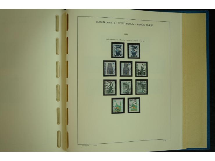 1945/2012, ungebrauchte/postfrische und gestempelte Sammlung, dabei Bizone mit besseren u.a. Mi.-Nr. 93I XG gestempelt mit Fo