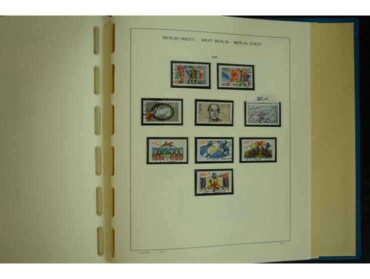1945/2012, ungebrauchte/postfrische und gestempelte Sammlung, dabei Bizone mit besseren u.a. Mi.-Nr. 93I XG gestempelt mit Fo