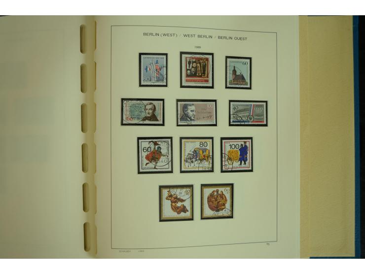 1945/2012, ungebrauchte/postfrische und gestempelte Sammlung, dabei Bizone mit besseren u.a. Mi.-Nr. 93I XG gestempelt mit Fo