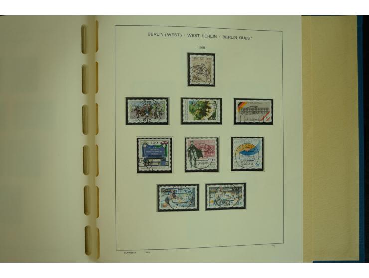 1945/2012, ungebrauchte/postfrische und gestempelte Sammlung, dabei Bizone mit besseren u.a. Mi.-Nr. 93I XG gestempelt mit Fo