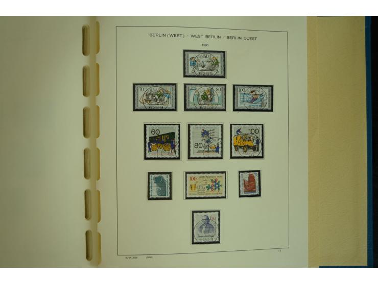 1945/2012, ungebrauchte/postfrische und gestempelte Sammlung, dabei Bizone mit besseren u.a. Mi.-Nr. 93I XG gestempelt mit Fo