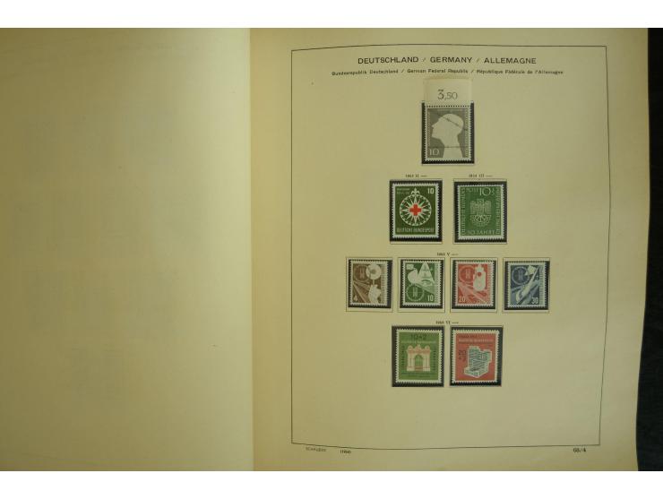 1945/2012, ungebrauchte/postfrische und gestempelte Sammlung, dabei Bizone mit besseren u.a. Mi.-Nr. 93I XG gestempelt mit Fo