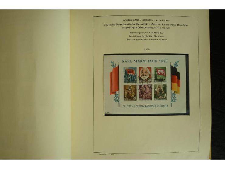 1945/2012, ungebrauchte/postfrische und gestempelte Sammlung, dabei Bizone mit besseren u.a. Mi.-Nr. 93I XG gestempelt mit Fo